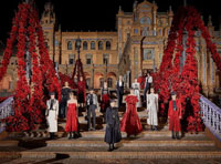 迪奧2023早春成衣系列發布秀在西班牙塞維利亞隆重舉行