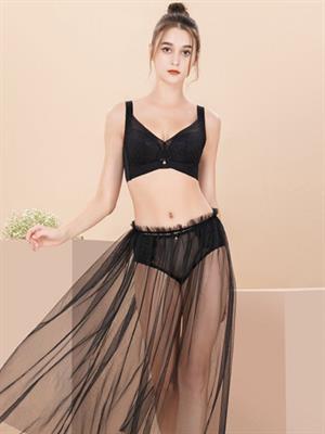 紫色花語內衣春夏新品