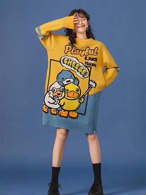 小黃鴨女裝秋季新品