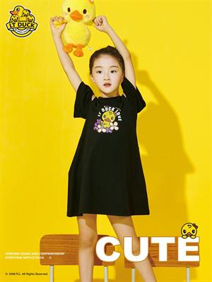 小黃鴨童裝春夏新品