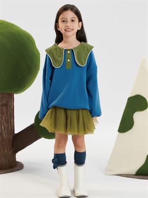 DC棉麻童裝冬季新品