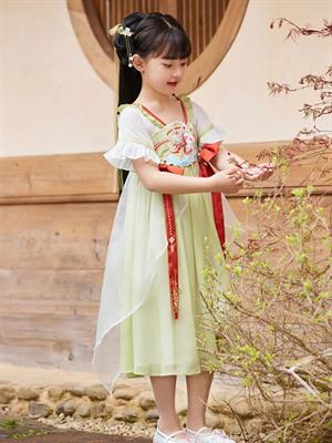 桃花調(diào)原創(chuàng)國風(fēng)童裝