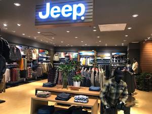 Jeep男裝店鋪圖