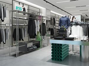 杉杉男裝店鋪圖