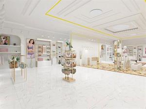 簡奢一派內衣店鋪圖