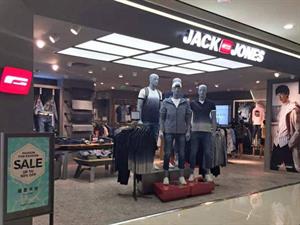 杰克瓊斯男裝店面圖