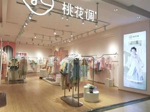 桃花調(diào)童裝店鋪圖