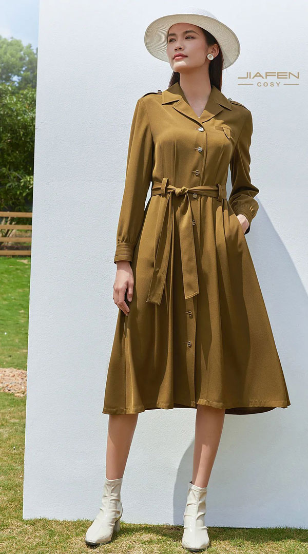 JIAFEN STYLISH佳紛時尚女裝2022秋日復古暢想
