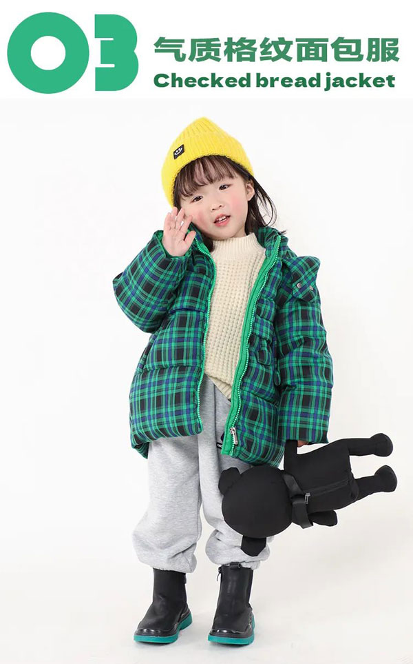 樸與素童裝羽絨服