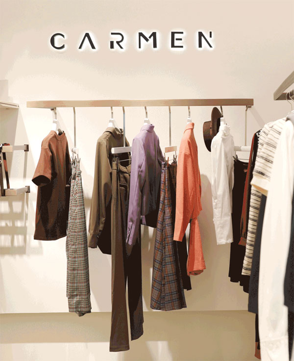 卡蔓CARMEN全新形象旗艦店正式入駐萬象匯