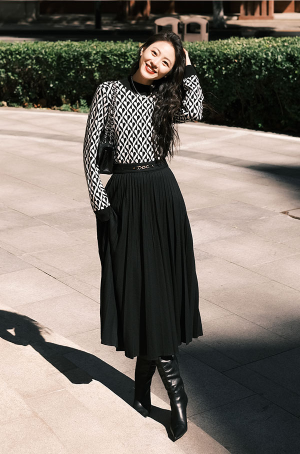 JZ玖姿2022冬季塑美針織系列