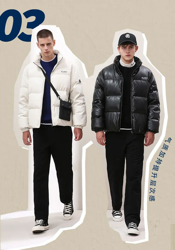 時髦人都愛面包羽絨服