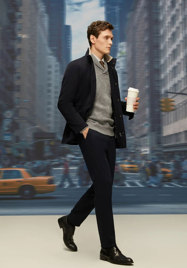 沙馳男裝2022秋冬