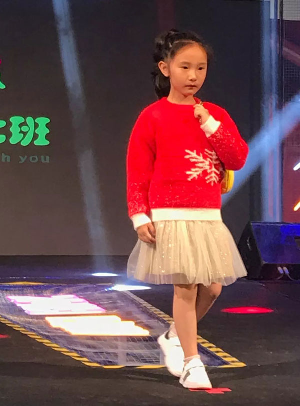 三年七班童裝亮相金源Fashion week