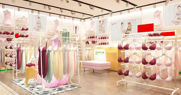 閨秘3.0品牌空間視覺設計全面上線