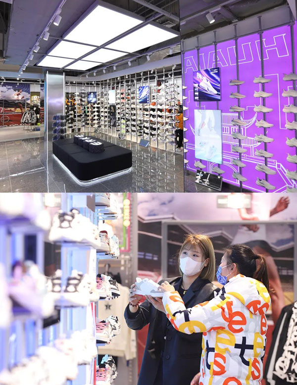 鴻星爾克淮安融創(chuàng)廣場星創(chuàng)店盛大啟幕